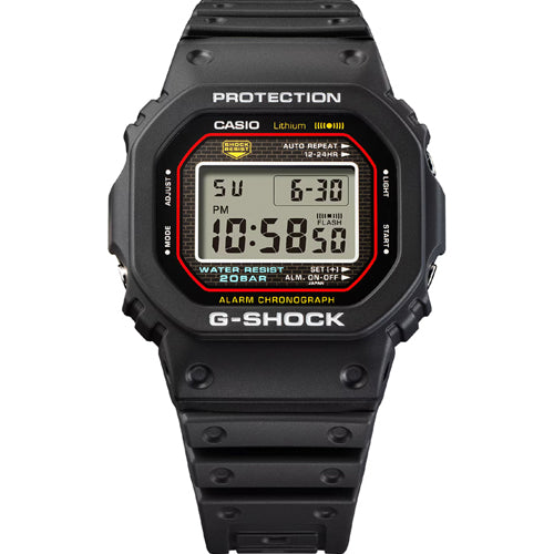 Casio G-Shock Re-creating the original design of the first G-SHOCK 5000 Series Black Dial Men 42.3mm G1660 DW-5000R-1A