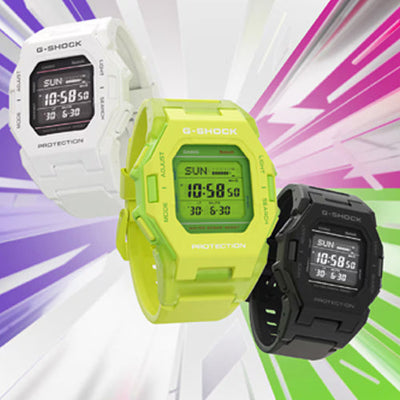 Casio G-Shock GD-B500 Series Black Dial Men 41.5mm G1662 GD-B500-7
