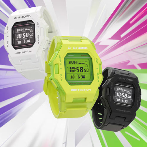Casio G-Shock GD-B500 Series Green Dial Men 41.5mm G1663 GD-B500S-3