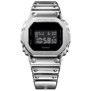 Casio G-Shock FINE METALLIC Series G-STEEL 5600 Series Black Dial Men 43.2mm G1666 GM-5600YM-8