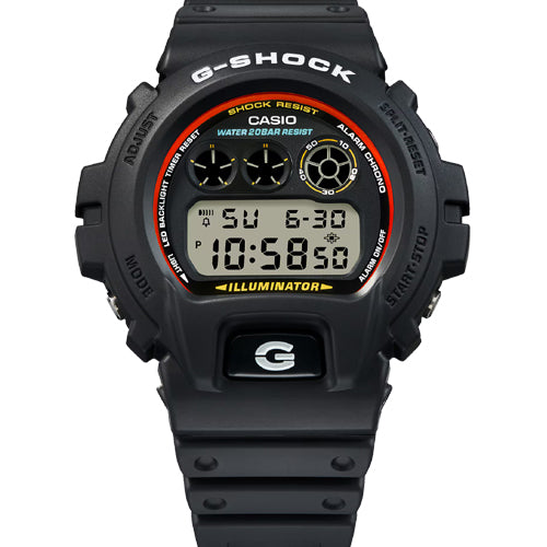 Casio G-Shock 6900 Series Black Dial Men 50mm G1684 DW-6900RL-1