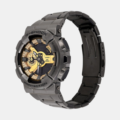 G-Shock Men Quartz Black Dial Analog Stainless Steel Watch G1688