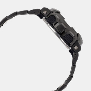 G-Shock Men Quartz Black Dial Analog Stainless Steel Watch G1688