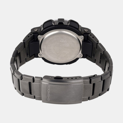 G-Shock Men Quartz Black Dial Analog Stainless Steel Watch G1688