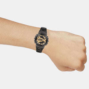 G-Shock Men Quartz Black Dial Analog Stainless Steel Watch G1688