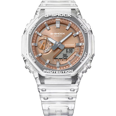 Casio G-Shock Orange Dial Men 45.4mm G1689 GA-2100BM-7A5