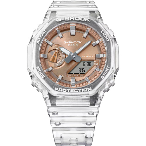 Casio G-Shock Orange Dial Men 45.4mm G1689 GA-2100BM-7A5