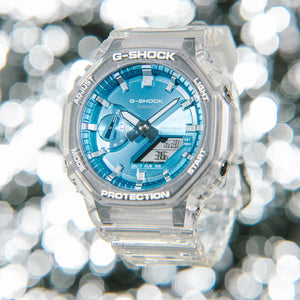 Casio G-Shock 2100 Series Blue Dial Men 45.4mm G1690 GA-2100BM-7A2