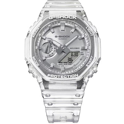 Casio G-Shock 2100 Series Silver Dial Men 45.4mm G1691 GA-2100BM-7A8