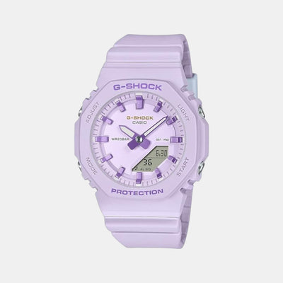 G-Shock Women Quartz Purple Dial Analog-Digital Resin Watch G1692