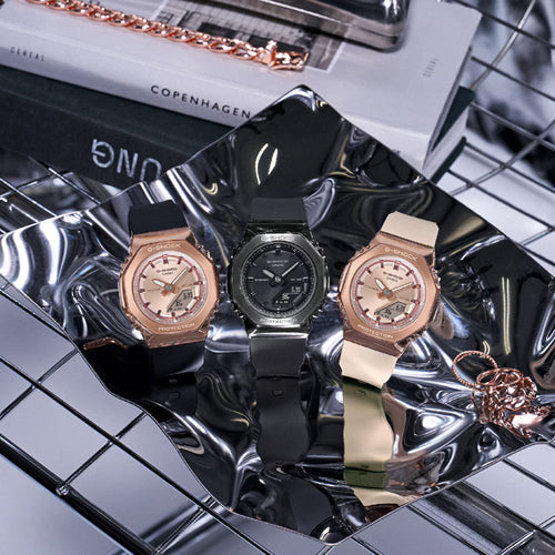 Casio G-Shock Rose Gold Dial Women 40.5mm G1693 GM-S2110PG-1A4