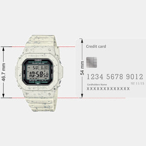 G-Shock Men Quartz Black Dial Digital Resin Watch G1703