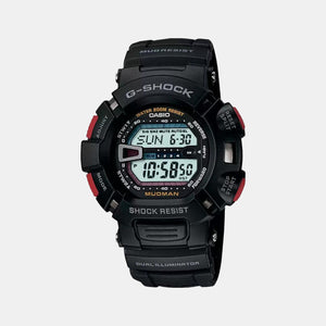 G-Shock Men Quartz Black Dial Digital Resin Watch G201