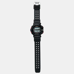 G-Shock Men Quartz Black Dial Digital Resin Watch G201