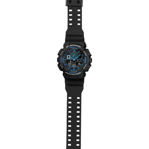 Casio G-Shock Black & Blue Dial Men 51.2mm