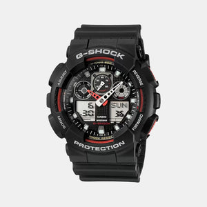 G-Shock Men Quartz Black Dial Analog-Digital Resin Watch G272