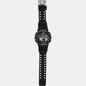 G-Shock Men Quartz Black Dial Analog-Digital Resin Watch G272
