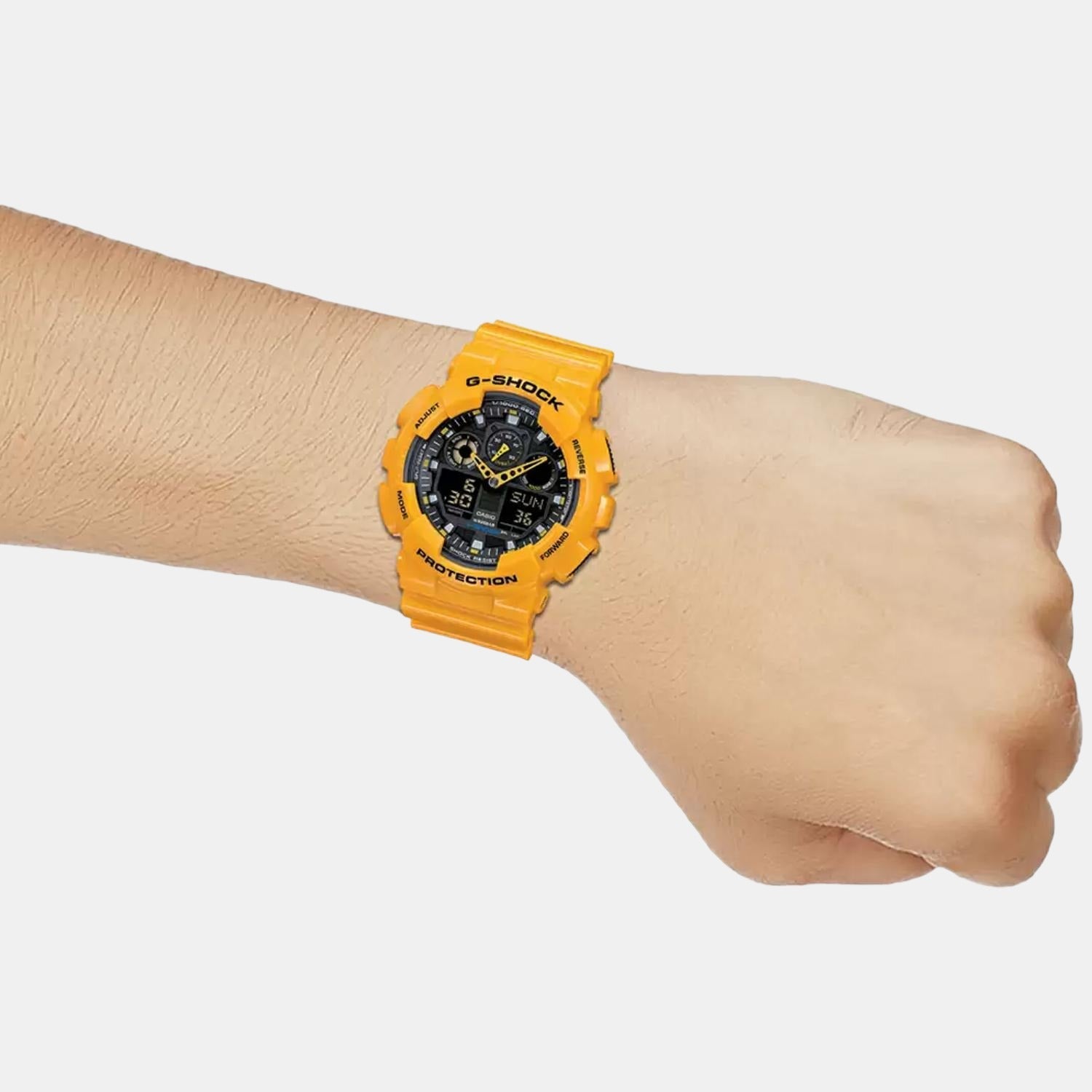 G-Shock Men Quartz Black Dial Analog-Digital Resin Watch G273