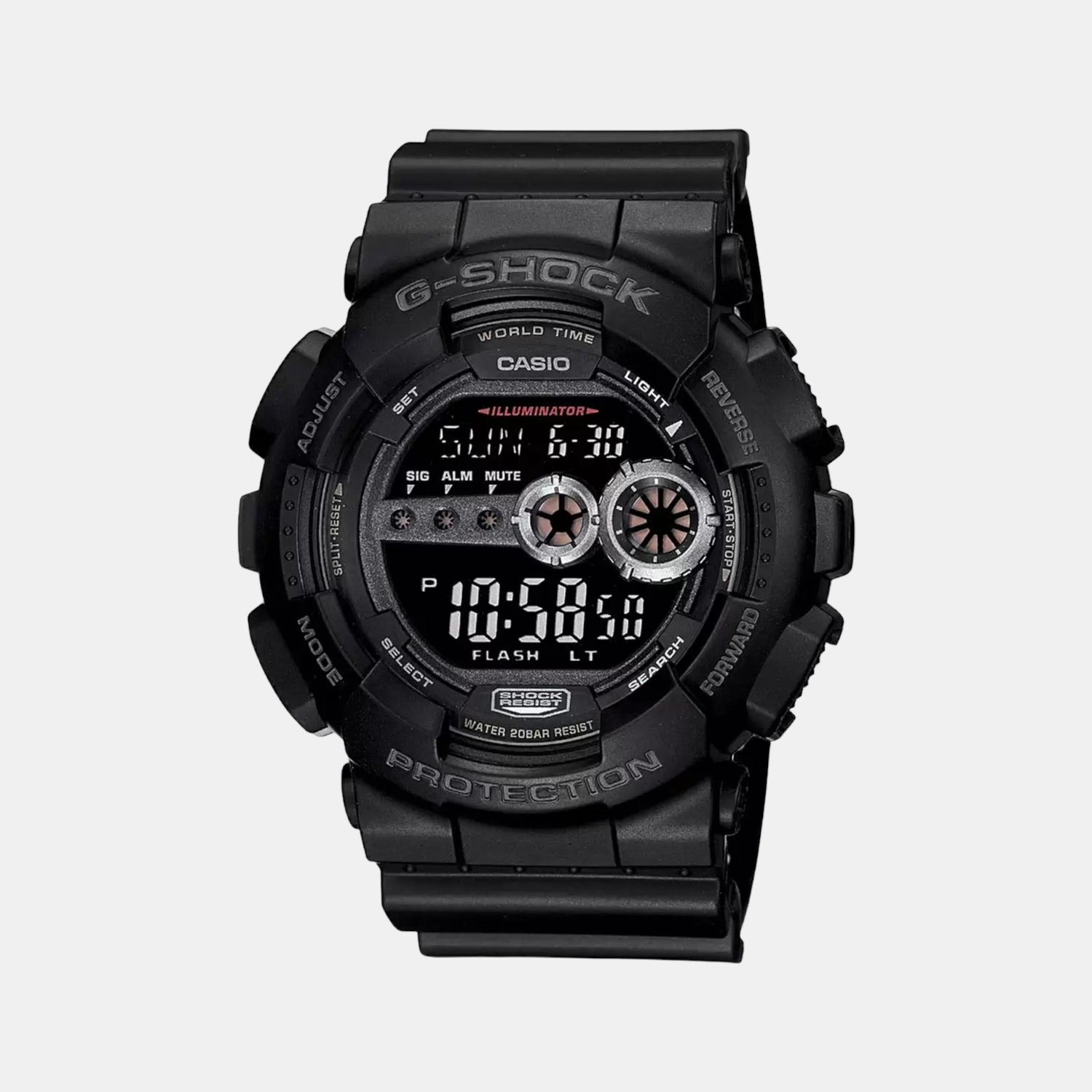 G-Shock Men Quartz Black Dial Analog-Digital Resin Watch G310