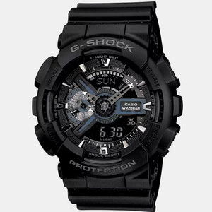 G-Shock Men Quartz Black Dial Analog-Digital Resin Watch G317