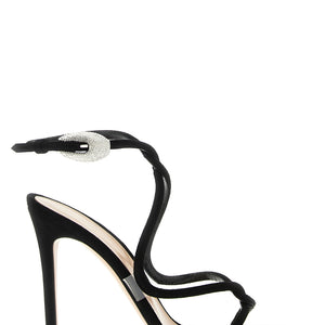 Gianvito Rossi Mamba Crystal Sandals