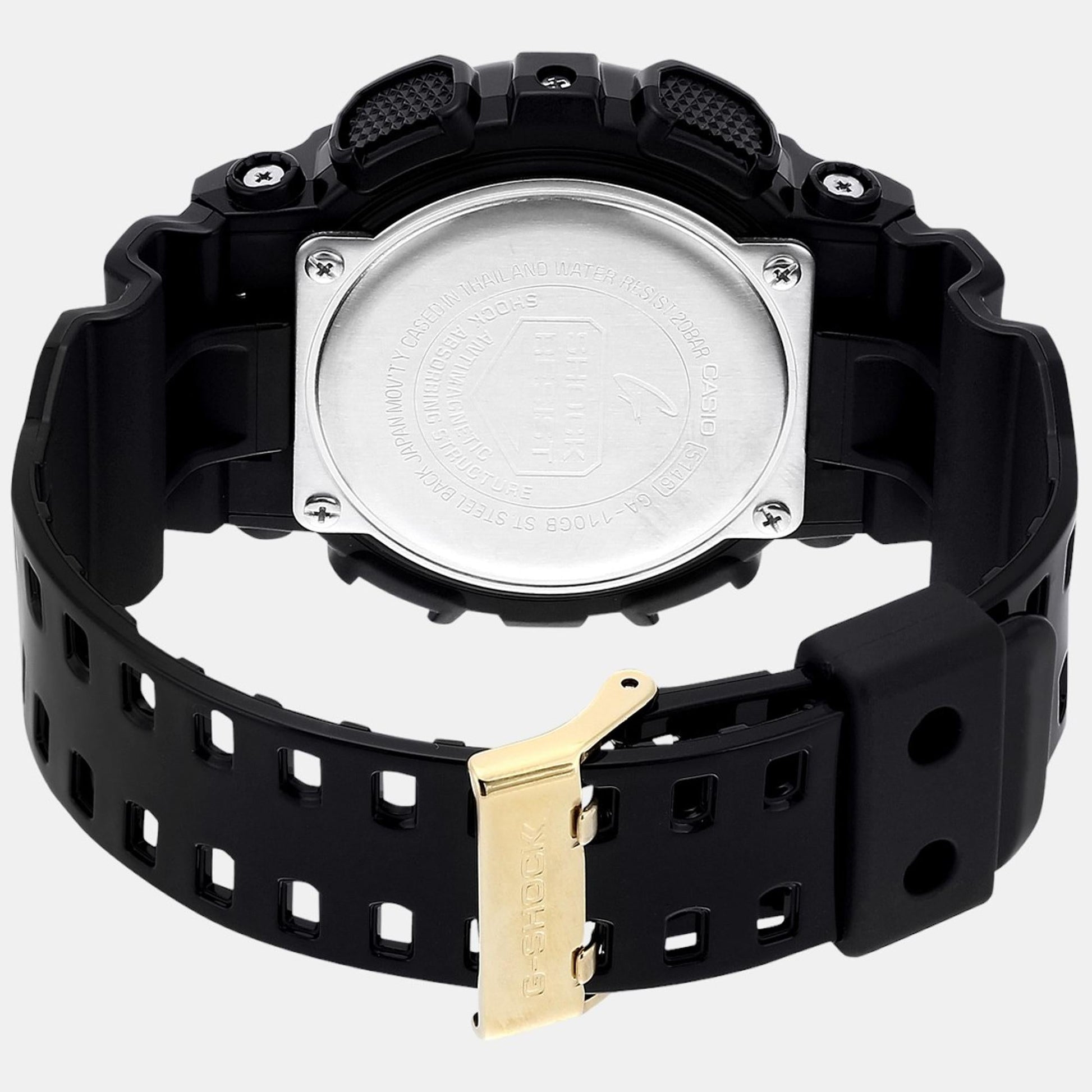 G-Shock Men Quartz Two Tone Dial Analog-Digital Resin Watch G339
