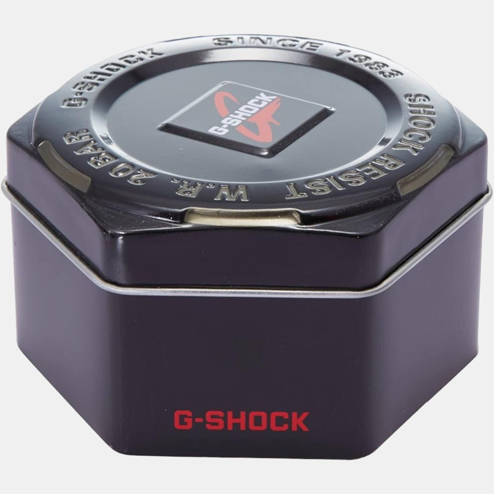 G-Shock Men Quartz Black Dial Digital Resin Watch G340