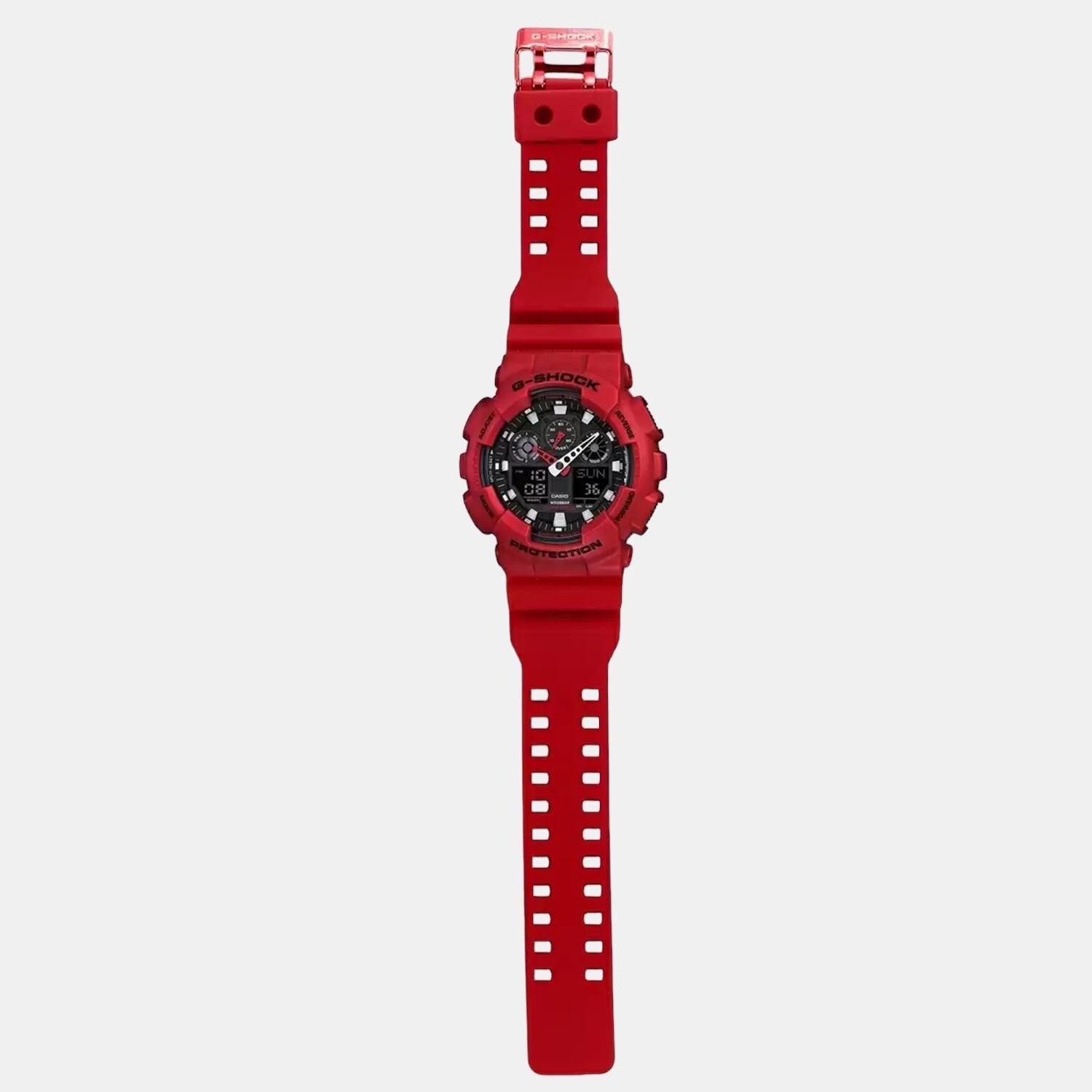 G-Shock Men Quartz Black Dial Analog-Digital Resin Watch G344