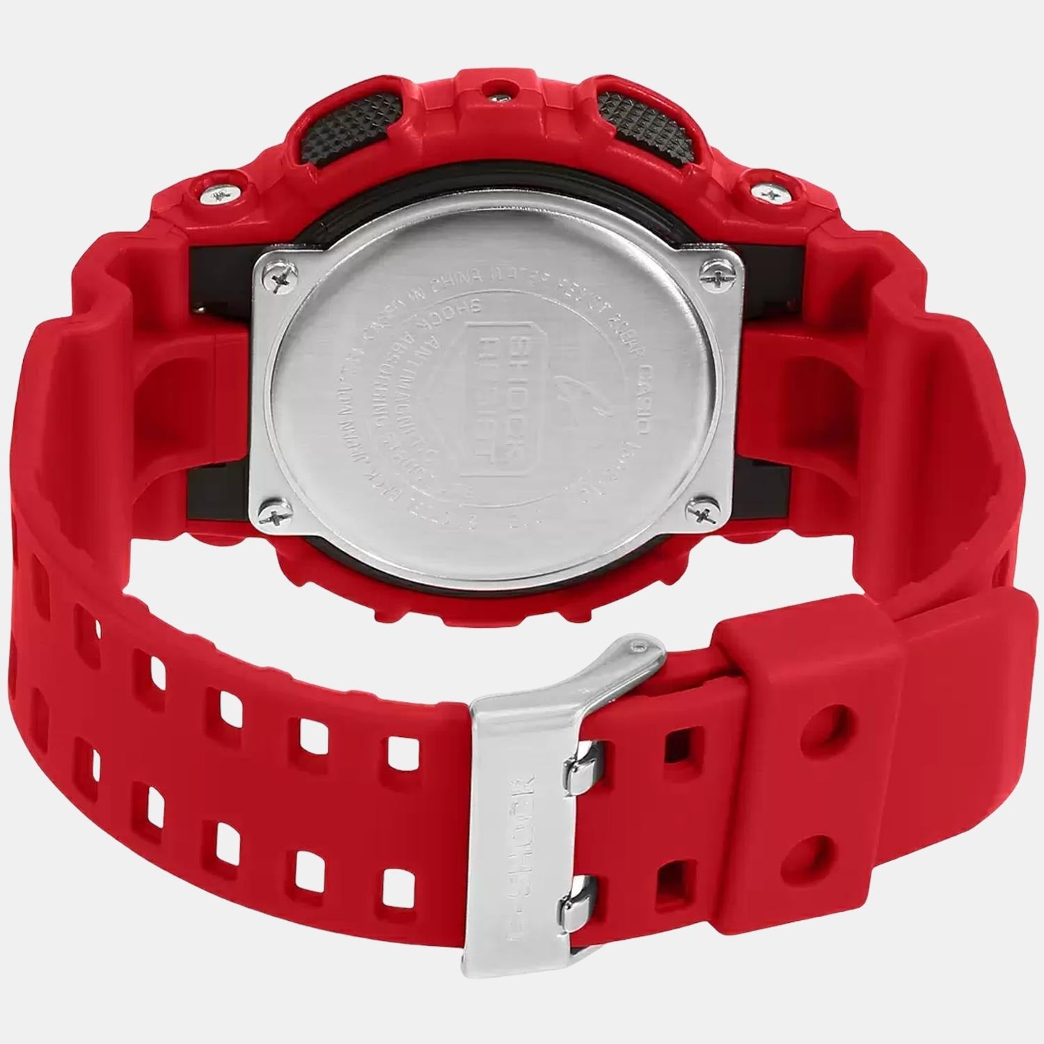 G-Shock Men Quartz Black Dial Analog-Digital Resin Watch G344
