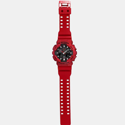 G-Shock Men Quartz Black Dial Analog-Digital Resin Watch G344