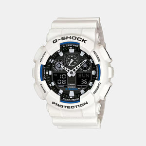 G-Shock Men Quartz Black Dial Analog-Digital Resin Watch G345