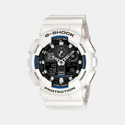 G-Shock Men Quartz Black Dial Analog-Digital Resin Watch G345