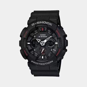 G-Shock Men Quartz Black Dial Analog-Digital Resin Watch G346