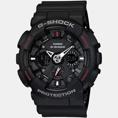 G-Shock Men Quartz Black Dial Analog-Digital Resin Watch G346