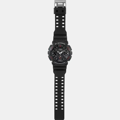 G-Shock Men Quartz Black Dial Analog-Digital Resin Watch G346