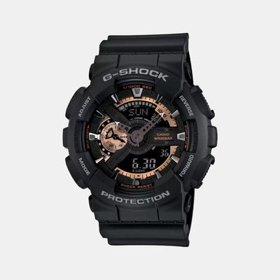 G-Shock Men Quartz Black Dial Analog-Digital Resin Watch G397