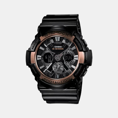 G-Shock Men Quartz Black Dial Analog-Digital Resin Watch G402