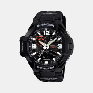 G-Shock Men Quartz Black Dial Analog-Digital Resin Watch G435