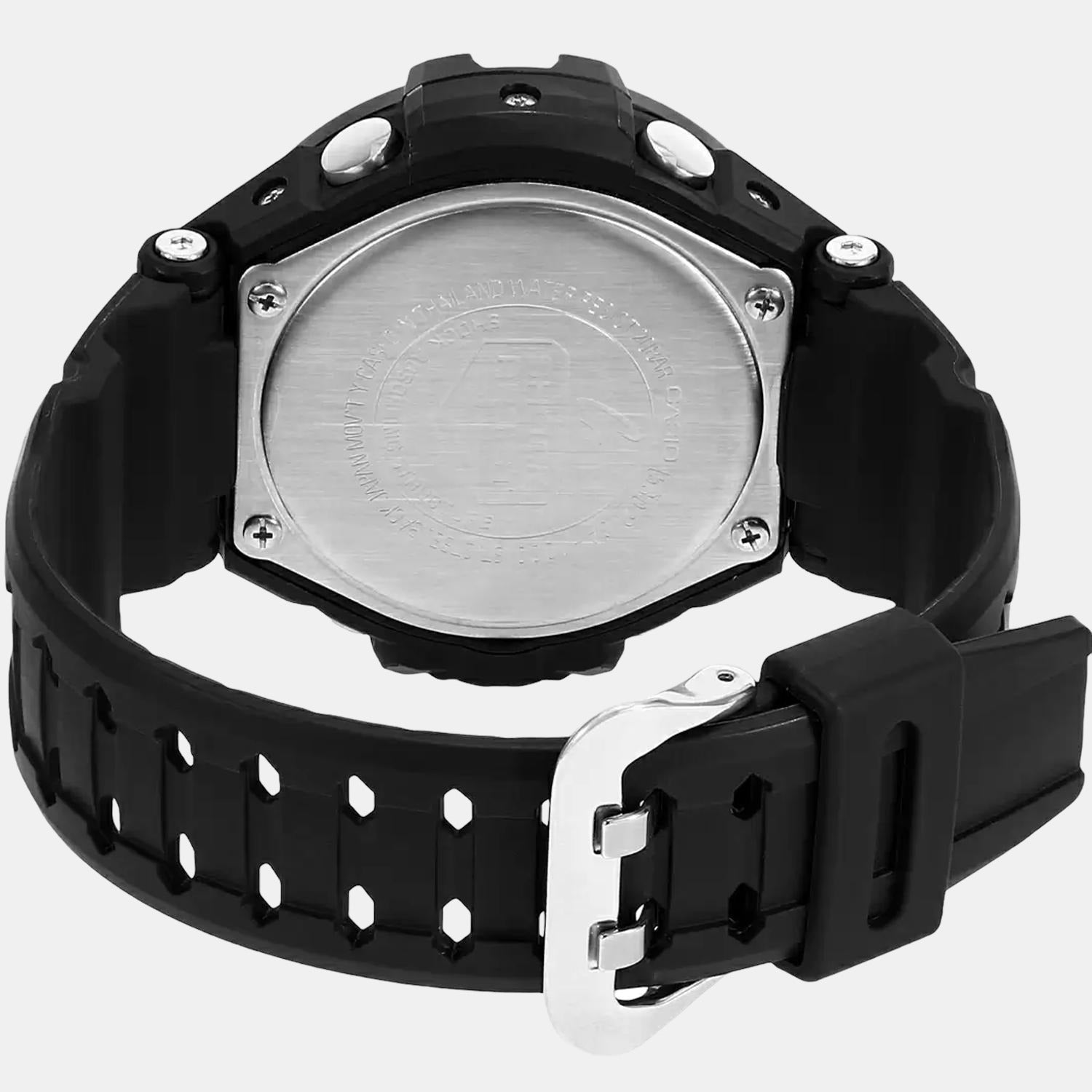 G-Shock Men Quartz Black Dial Analog-Digital Resin Watch G435