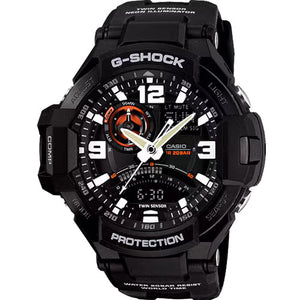 Casio G-Shock Gravitymaster Master Of G - AIR Black Dial Men 52.1mm G435 GA-1000-1A