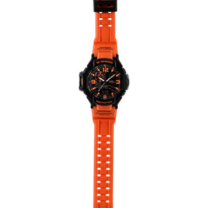 Casio G-Shock Black & Orange Dial Men 52.1mm