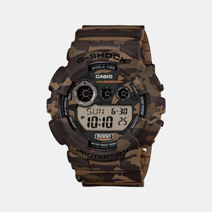 G-Shock Men Quartz Two Tone Dial Analog-Digital Resin Watch G513