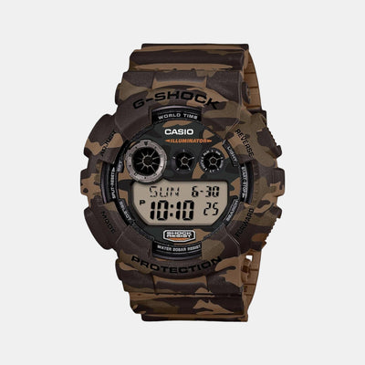 G-Shock Men Quartz Two Tone Dial Analog-Digital Resin Watch G513