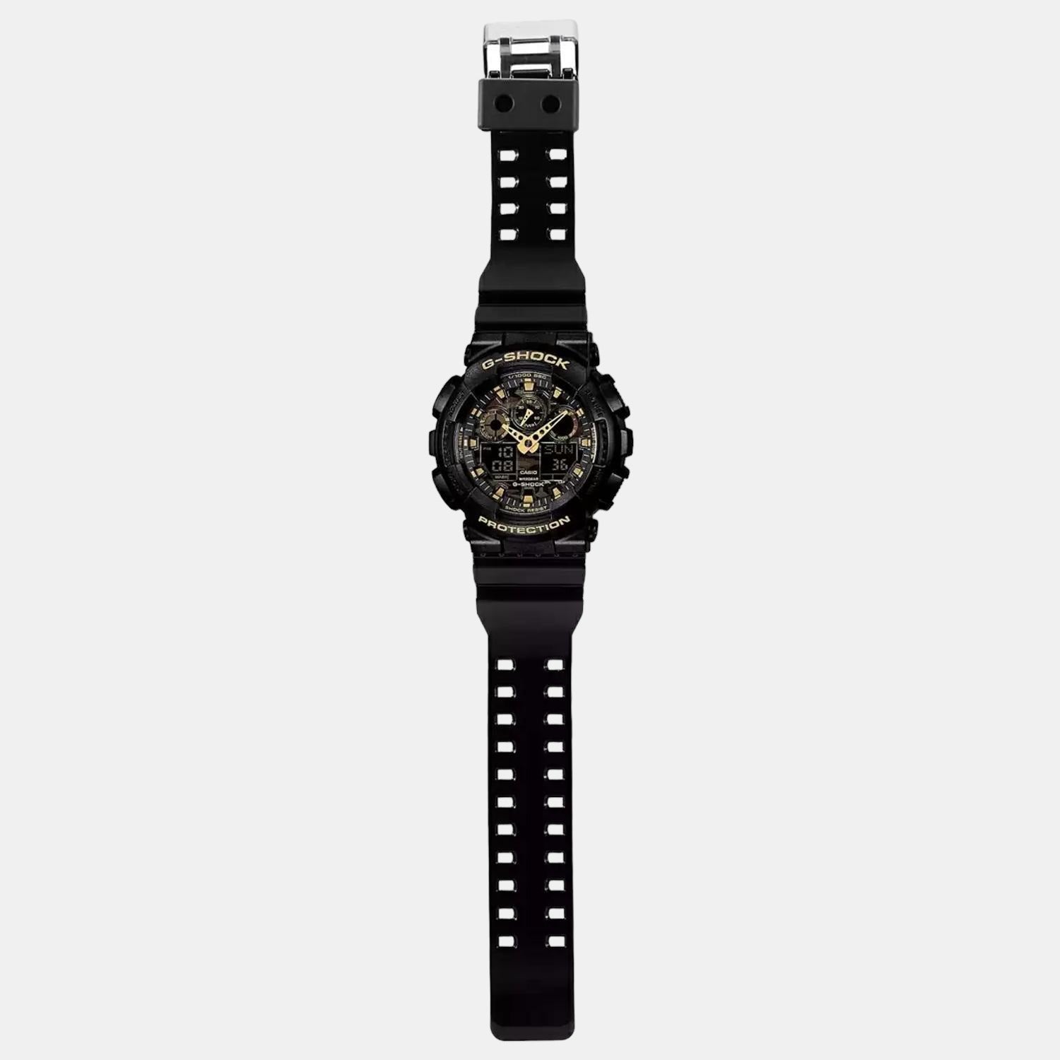 G-Shock Men Quartz Black Dial Analog-Digital Resin Watch G519