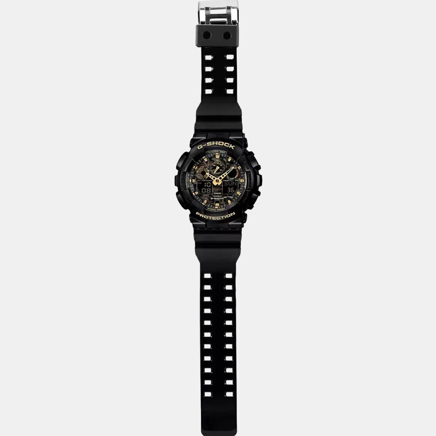 G-Shock Men Quartz Black Dial Analog-Digital Resin Watch G519