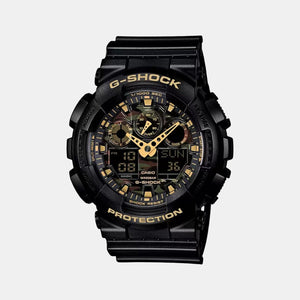 G-Shock Men Quartz Black Dial Analog-Digital Resin Watch G519