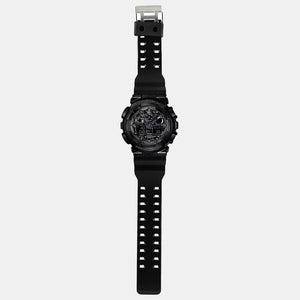 G-Shock Men Quartz Black Dial Analog-Digital Resin Watch G520