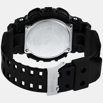 G-Shock Men Quartz Black Dial Analog-Digital Resin Watch G520