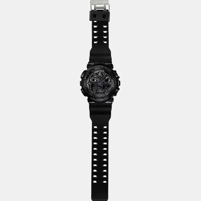 G-Shock Men Quartz Black Dial Analog-Digital Resin Watch G520
