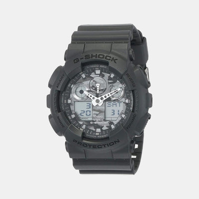 G-Shock Men Quartz Black Dial Analog-Digital Resin Watch G521